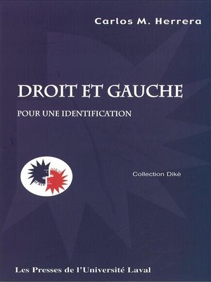 cover image of Droit et gauche